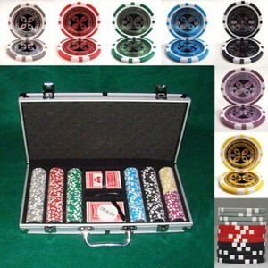 Autocollant de <span class=keywords><strong>Poker</strong></span> en aluminium, 300 pièces, jeu de jetons en ABS du <span class=keywords><strong>Casino</strong></span> ultime de <span class=keywords><strong>Poker</strong></span>, avec étui en aluminium - Product Image 2