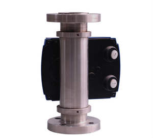 LZ 系列金属管钢管道流量计不锈钢/PTFE 浮球气体和液体测量装置法兰连接旋转流量计 - Product Image 5