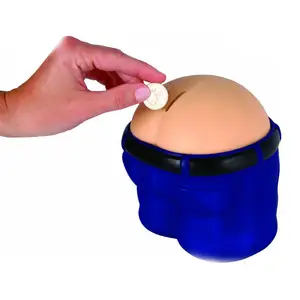 Personal isierte lustige niedliche Design Butt Shape Spar büchse mit Furz Sound Wenn Sie Geld in