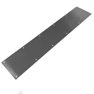 Placa de patada de acero inoxidable barata de gran oferta para placas de acero inoxidable de puerta