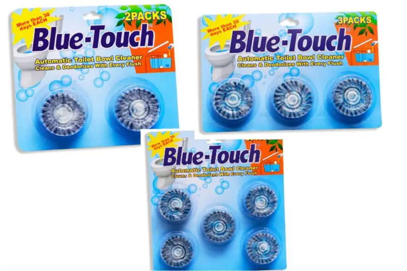 More 30days Flush Blue-Touch productos de limpieza para inodoro, limpiador de baño, aseo de limpieza (50gX