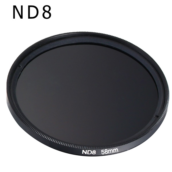 Nd Filter Neutrale Dichtheid Nd2 Nd4 Nd8 Filtors 49Mm 52Mm 58Mm 62Mm 67Mm 72Mm 77Mm Fotografie Voor Canon Nikon Sony Camera