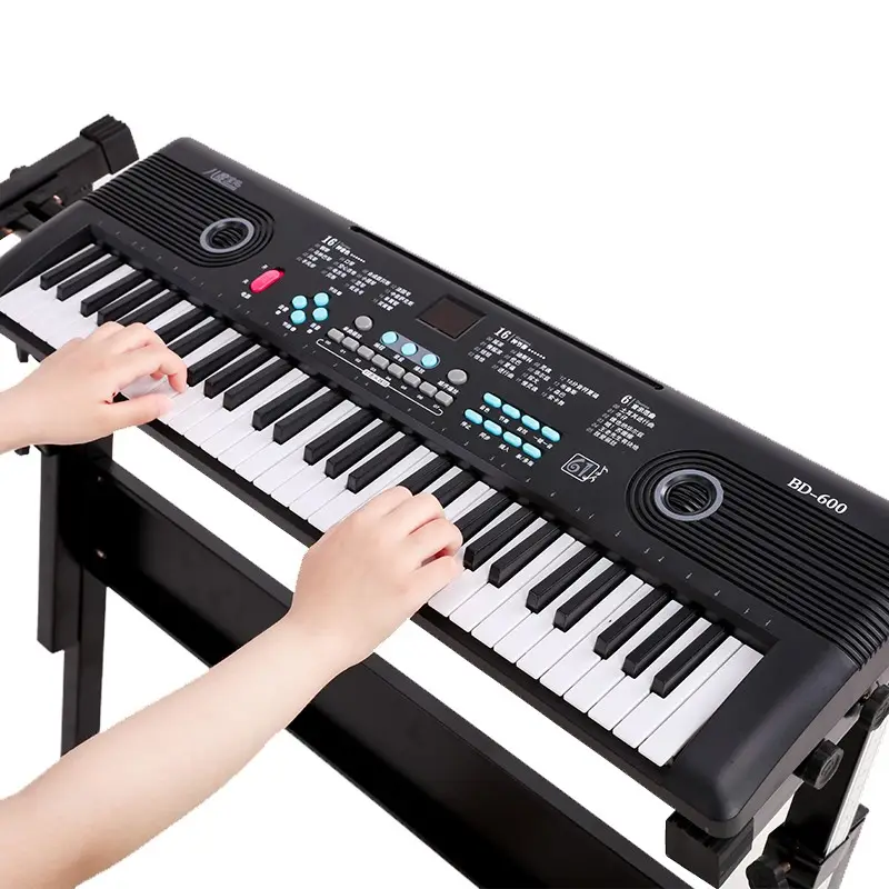 Đồ Chơi Spot Midi 3 Nhạc Cụ Kỹ Thuật Số 61 Phím Đồ Chơi Điện Tử Đàn Organ Với 2 Người Mua