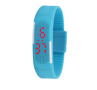 Mode hommes montre numérique Led femmes Yoga décontracté Silicone sport montre-Bracelet enfants montres en plein air Bracelet montres horloge
