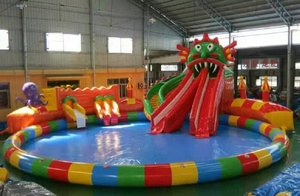 Piscina <span class=keywords><strong>de</strong></span> animales <span class=keywords><strong>de</strong></span> nuevo diseño <span class=keywords><strong>para</strong></span> niños y adultos, juegos acuáticos, Parque Aqau, trampolín <span class=keywords><strong>de</strong></span> salto - Product Image 4