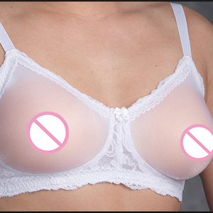 Traje de tocador cruzado con correa para hombre, pecho falso de silicona, Color Artificial desnuda de piel marrón, médico realista, con forma de pecho - Product Image 2
