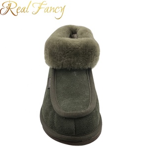 Custom Classic Inverno Caldo Mocassini <span class=keywords><strong>Scarpe</strong></span> Vera Pelliccia Fuzzy Chunky Mocassino Stivali per Le Donne Signore - Product Image 3
