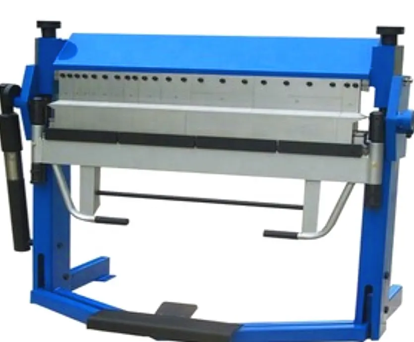 manual folding machine hand operate iron plate press brake machine
