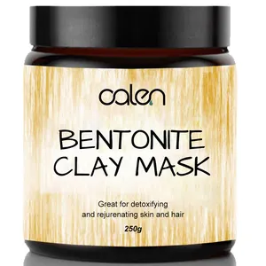 Private Label Body En Haarverzorging Producten Organische Bentoniet Klei Masker