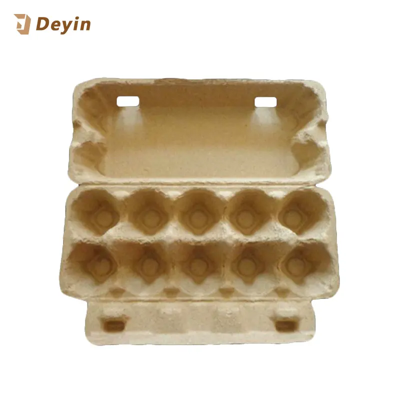 Bandeja Biodegradable de papel para huevos, bandeja de 9, 12, 24, 30, 48 unidades, precio barato