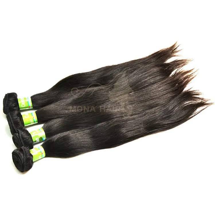 Factory price 10 to 30 inch virgin hair unprocessed wholesale raw straight Cambodian hair