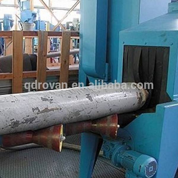 Сквозной газовый баллон дробеструйная машина, воздушный цилиндр очистки поверхности Abrator