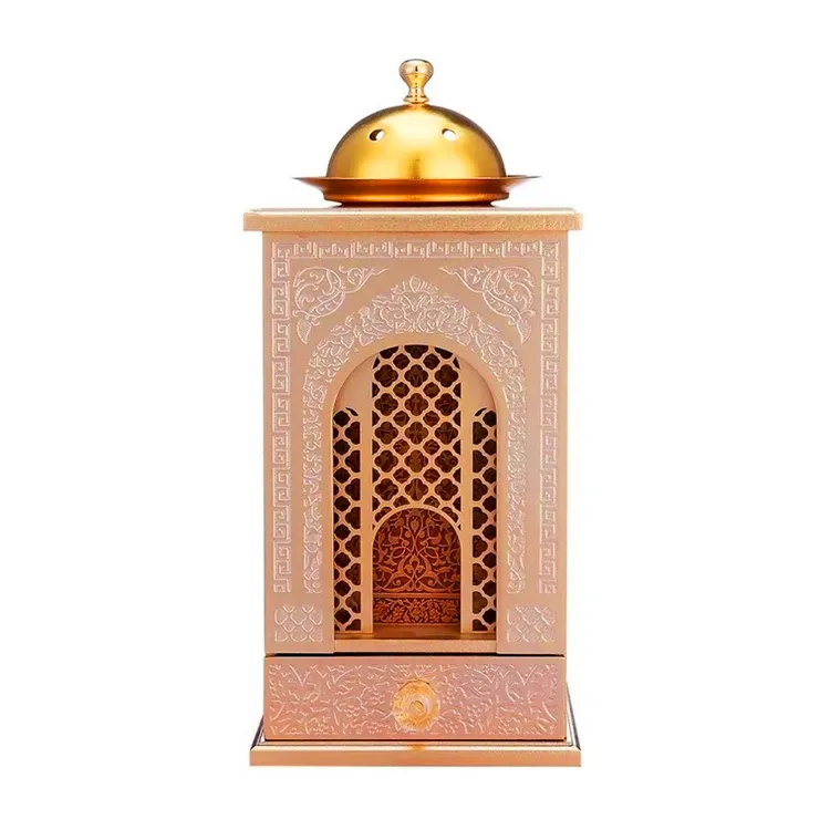 Custom Collins Arabic Style Wooden Incense Burner Arabic