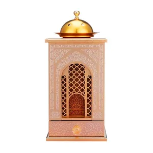 Tùy Chỉnh Collins Arabic Phong Cách Gỗ Hương Burner Ả Rập