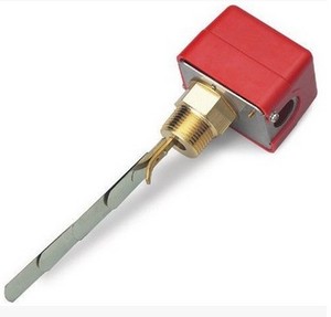 TOPEAST 1" 220VAC 3A Brass Stainless Steel Water/Paddle <strong>Flow</strong> Sensor Male Thread <strong>Flow</strong> Switch for Family Homes Industrial Boilers - Product Image 2
