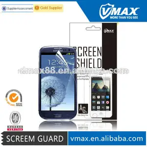 Meilleur prix de téléphone transparent film protecteur d'écran pour samsung galaxy i9300 s3 oem./odmprix( clair)