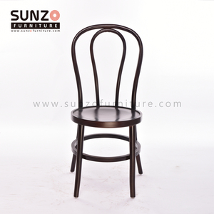 Design moderno Sólido Antique Bentwood Cadeiras Empilhamento <span class=keywords><strong>Thonet</strong></span> Cadeiras para Jantar Casamento Beech Wood Home Furniture Park Apartamento - Product Image 3