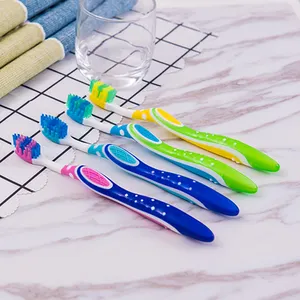 Têtes de brosse à dents pour adultes, en plastique, bijoux de nettoyage, premium, bon marché, vente en gros, pièces