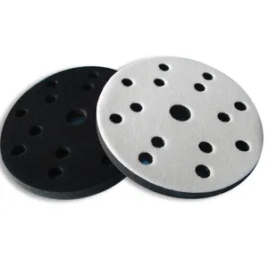 6Inch 150MM 15Holes Hook and Loop Sponge Soft Cushion Interface Pad for Polishing Grinding Power Tools Accessories