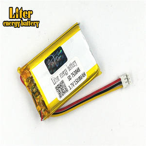 Connector <strong>2</strong>,0-3 P Lithium-Batterie 753048 1500 mAh rechargeable Li-ion Polymer Battery PL LiPo Battery with Wires - Product Image 3