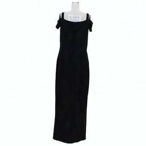 <span class=keywords><strong>2018</strong></span> nuevas mujeres de la impresión Cruz de manga corta Partido de tarde del hombro vestidos Sundress - Product Image 3