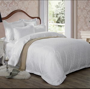 5 star Hotel sábana barato satén jacquard bambú <span class=keywords><strong>lyocell</strong></span> cama - Product Image 3