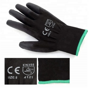 Guantes de <span class=keywords><strong>PU</strong></span> Protectores de Seguridad con Recubrimiento de <span class=keywords><strong>PU</strong></span> e Impresión de Logotipo Personalizado - Product Image 2