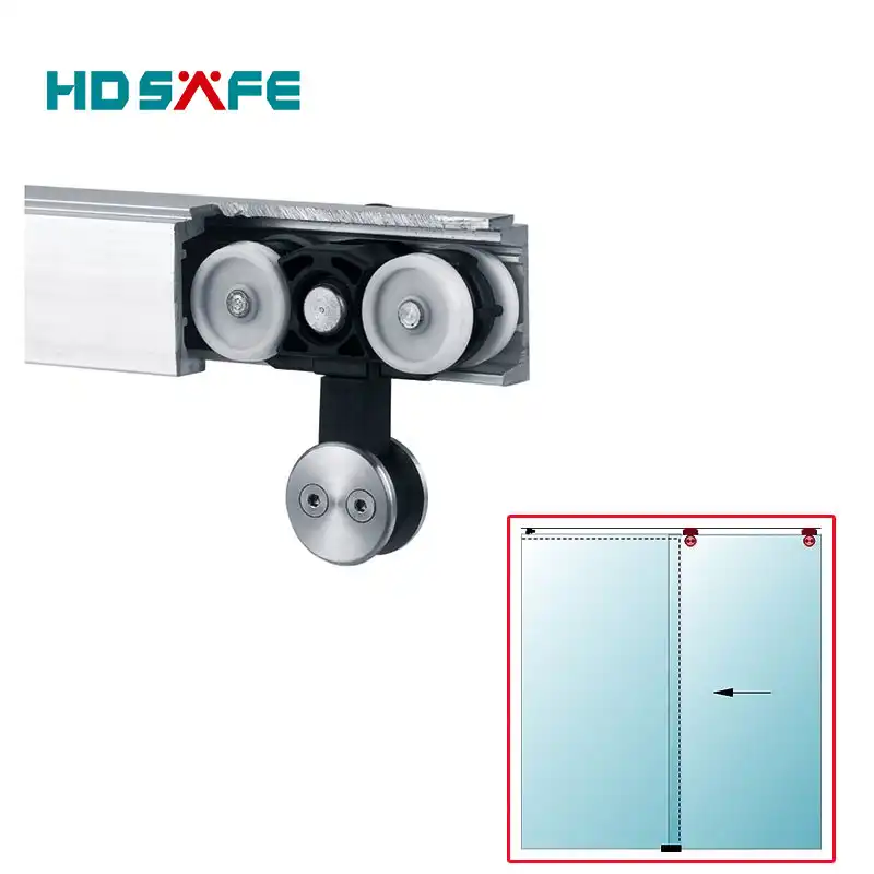 Алюминиевые раздвижные двери шкафа висит роликовые дорожки ролики для дверей и окон 8/10/12 мм SA8600A-1 OEM производство уже существующей продукции) и ODM (3 лет CN;GUA hdsafe> 8