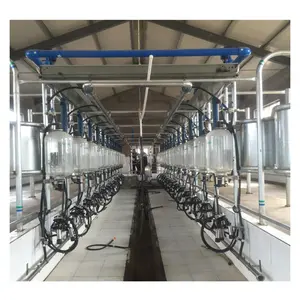 9JY Glass Milk Meter Fishbone mechanized milking parlor