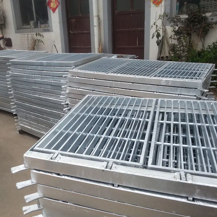 Drainage trench cover hot dip galvanized philippine price of steel grating