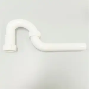 flexible Plastic P-Trap tube for bathtub or sink drainage of bathroom or toilet LB-2106