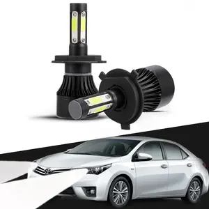 Kits de farol automotivo h4, h7, farol de milha, led, kits de conversão h4, h11, led, 9005, led, 9006, h13, substituição de farol de halogênio