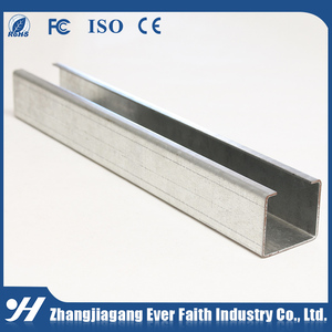 Produit chaud prix de l'acier structurel <span class=keywords><strong>fer</strong></span> canal C profils - Product Image 1