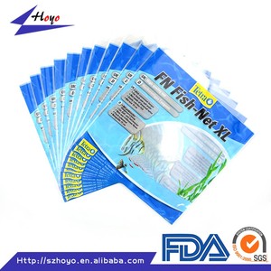 En plastique transparent imprimé plat Poly Sac Sacs <span class=keywords><strong>de</strong></span> pêche pour les filets d'emballage / - Product Image 4