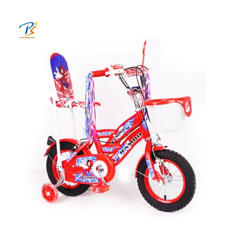 2019 new design red children's bicycle with basket