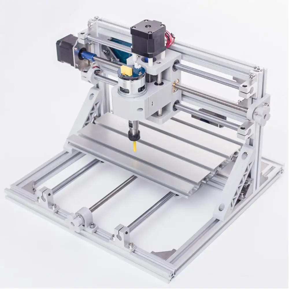 Kayu Laser Engraving Mesin Perjalanan Table Top Laser Engraver 2-In-1 Proyek Diy untuk Benar Pembuat- CNC Mill + Grafir Laser