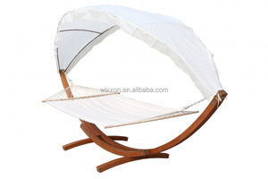 <span class=keywords><strong>Hamac</strong></span> de jardin KD Design Swing <span class=keywords><strong>avec</strong></span> auvent solide en bois et support - Product Image 4