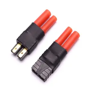 HXT 4mm Bullet Banana Plug Connector To Male Female TRX Adapter Connector For RC Lipo Battery