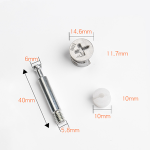 Vite di Fissaggio per Mobili con Camma di Bloccaggio e Dado Pre-Inserito in Plastica - Product Image 6