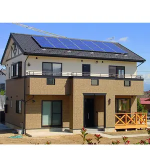 全集 1kw 太阳能套件 1kw 一体化太阳能电池板系统适用于家庭，公司，办公室，建筑, 别墅酒店