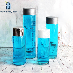 Bouteille en verre d'<span class=keywords><strong>eau</strong></span> minérale de style <span class=keywords><strong>Voss</strong></span> de 8 oz, 12 oz, 16 oz, bouteille en verre d'<span class=keywords><strong>eau</strong></span> pétillante avec bouchon en plastique à vis - Product Image 5