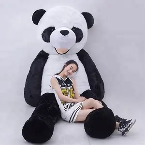 Amazon Beste Verkäufe Riesige Große 300 cm Plüsch Panda Teddybär Spielzeug Für Kinder NIEDRIGEN MOQ Nette Benutzerdefinierte Gefüllte Weiche spielzeug Riesen Panda Teddybär