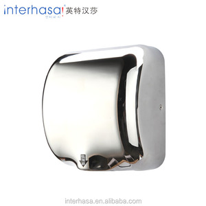 304 cáscara <span class=keywords><strong>de</strong></span> acero inoxidable acabado brillante espejo <span class=keywords><strong>secador</strong></span> <span class=keywords><strong>de</strong></span> manos - Product Image 2