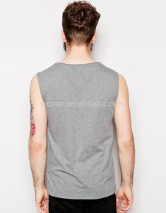 Hombres frescos de gimnasio personalizado camiseta Singlet Tops chaleco cabidas delgadas gimnasio deportes mangas ropa - Product Image 2