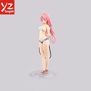 Diseñar su propio plástico desnudo sexy Girl <span class=keywords><strong>anime</strong></span> figuras con Rosa Pelo Rizado - Product Image 1