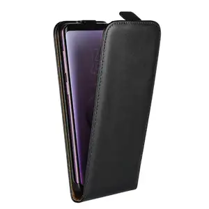 עור flip מקרה טלפון עבור Samsung galaxy S9 S9 בתוספת