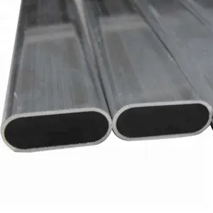 6063 T5 Extrusion Structure Aluminum Round Profile / Hollow Aluminum Tube 6061 T6 / Large Oval Aluminium Extrusion Profile