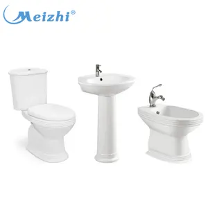 Nhà cung cấp Trung Quốc thiết bị vệ sinh hai mảnh WC sứ hiện đại Nhà vệ sinh đặt commode - Product Image 1