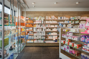 Arredamento Personalizzato per Farmacie, Prezzo di Fabbrica all'Ingrosso, Bancone per Negozio di Farmacia per Decorazione - Product Image 3