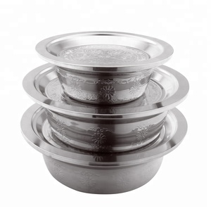 Ciotola per Olio in Acciaio Inossidabile Economica per il Mercato Africano / Lavabo 28cm-45cm - Product Image 2